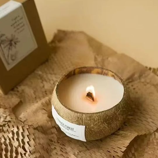 Plant Parenting - Lilin Aroma Kulit Kelapa Alami, Lilin
