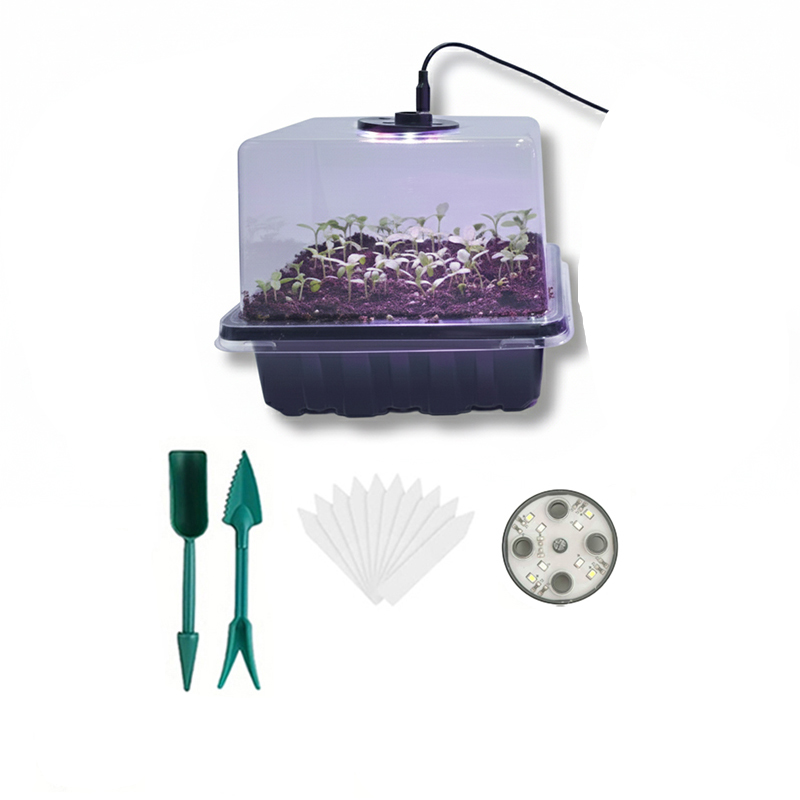 Plant Parenting - 1/2/3-Paket Baki Perkecambahan Benih 12/24/36-Sel dengan
