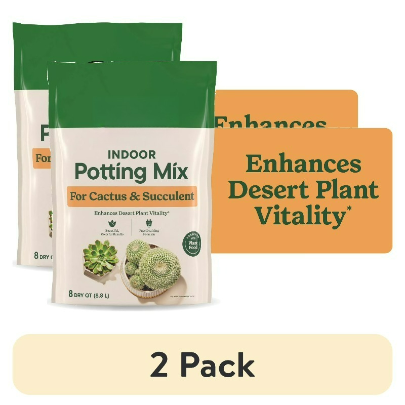 (2 kemasan) Campuran Tanam Dal - Cactus Mix Pot ulasan dan harga