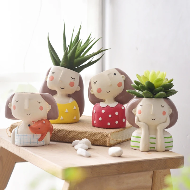 Pot bunga anak perempuan canti - Cactus Mix Pot ulasan dan harga