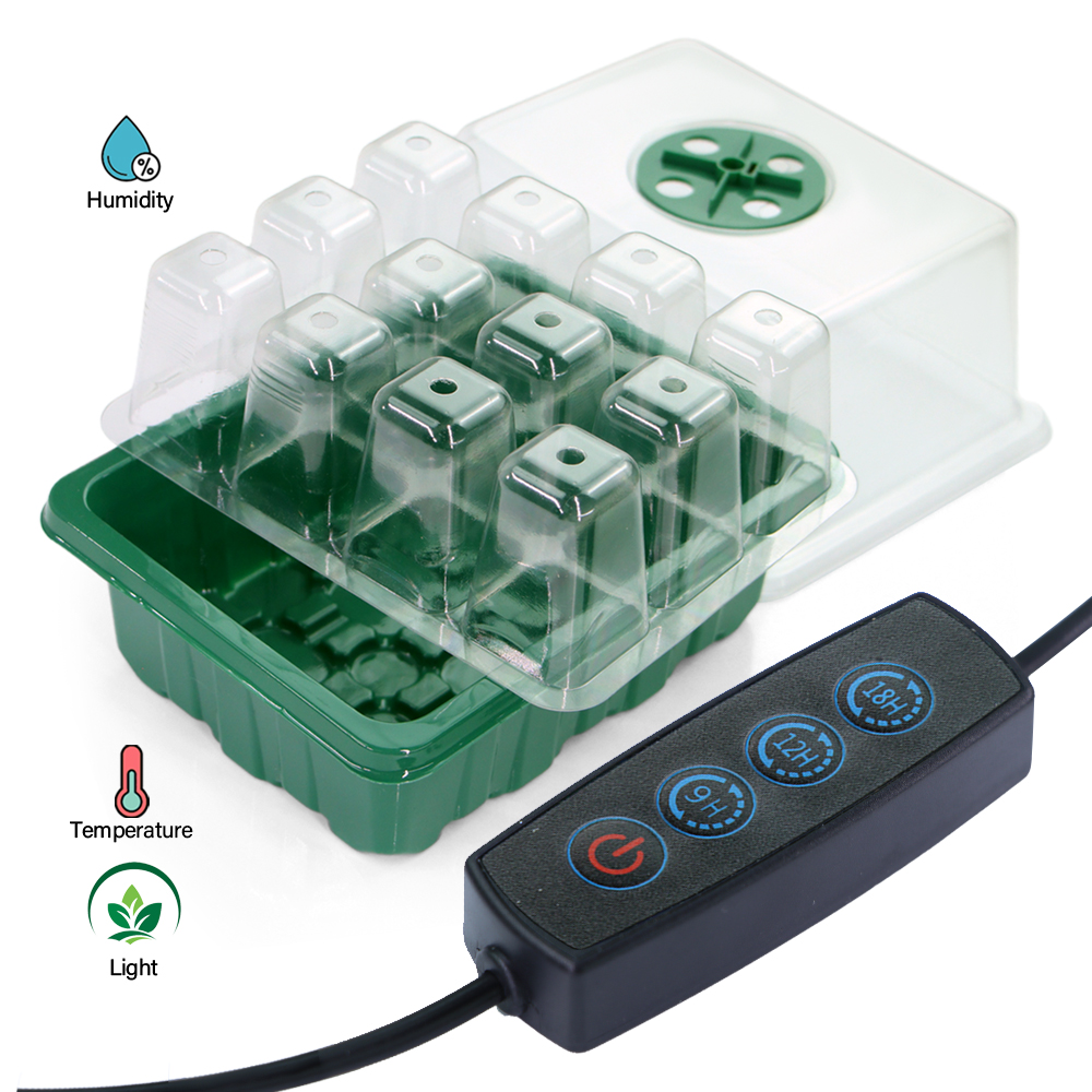 Pot Pembibitan LED dengan Lamp - Plant Parenting ulasan dan harga